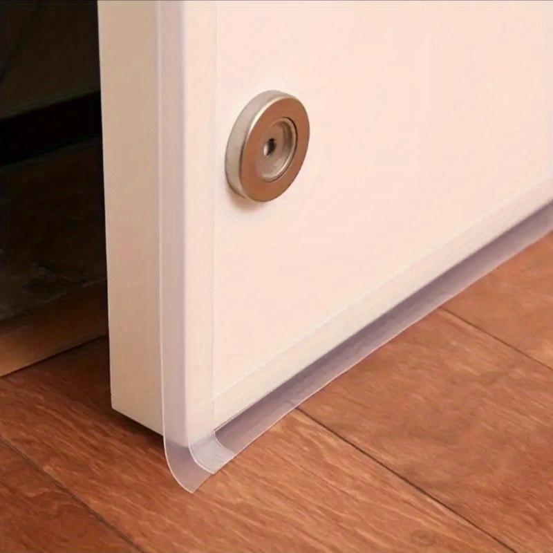 1 Roll Self-Adhesive Windproof Dust Seal Strip for The Door Bottom Transparent Sealing Strip Door Bottom Sealing Strip