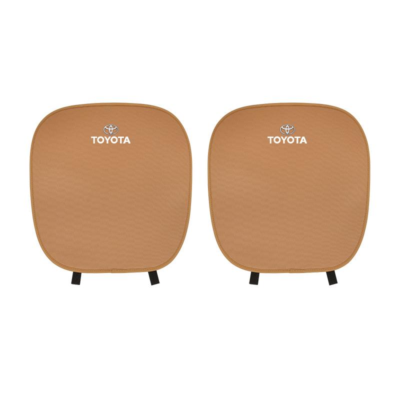 Car Seat Cover Ice silk Cushion Protector Pads For Toyota Corolla Yaris Aygo Prius CHR Camry Auris Avensis Land Cruiser Keyring