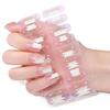 French Manicure Stickers Set Chip Resistant Design Seamless Adhesion Perfect For Short Or Long Nail Shapes
