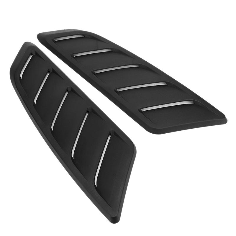 Car Auto Modification Hood Bonnet Vent Cover Fit for 2015-2017 Bonnet Air Vent Hood Air Vent Bonnet Vent Cover