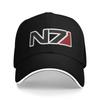 Mass Effect N Casual Baseball Cap Tennis Skate Hip Hop Hats Summer Breathable Unisex Adult Trendy Baseball Caps