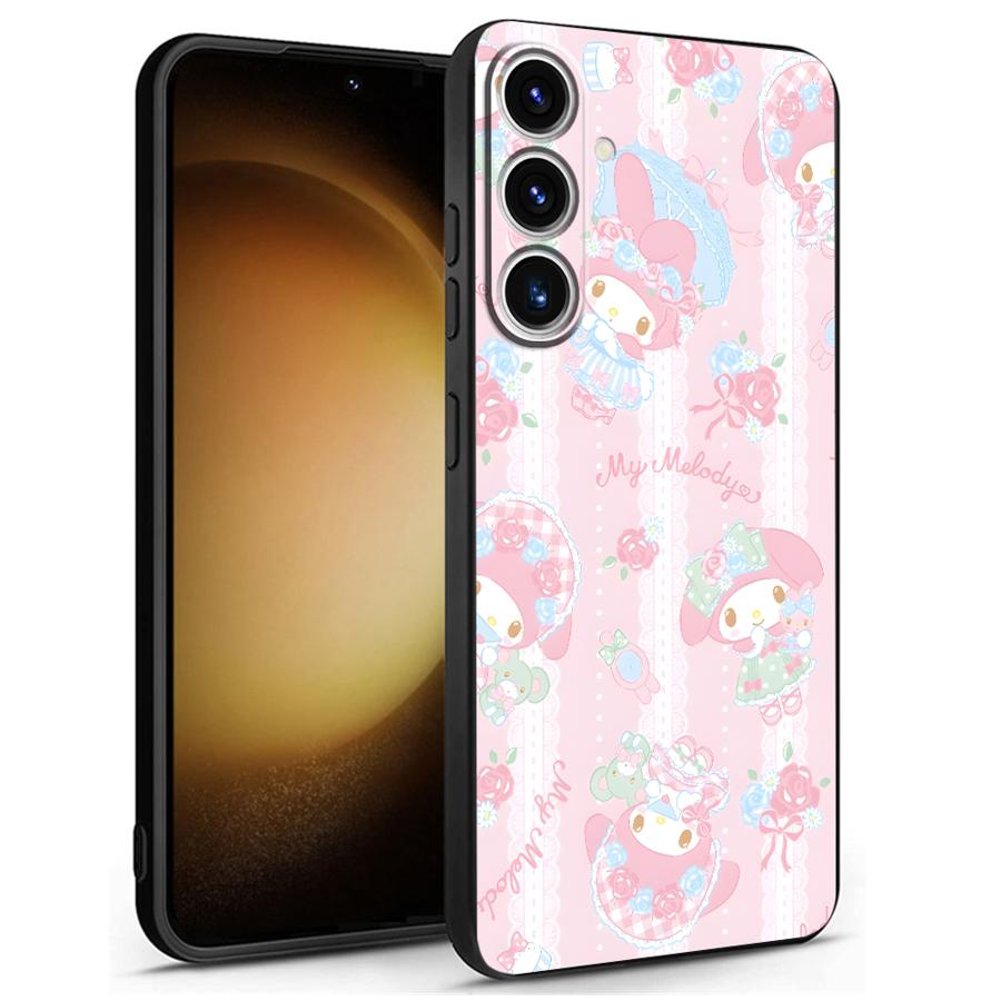 

Sanrio Cherry Melody Black Soft Phone Cover Case for Samsung Galaxy A41 A24 A55 A35 A32 A51 A73 A23 A53 A36 A26 A72 A22 A52 A25 Galaxy A21s