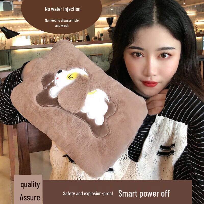 Plush Rechargeable Hot Water Bottle Hand Warmer