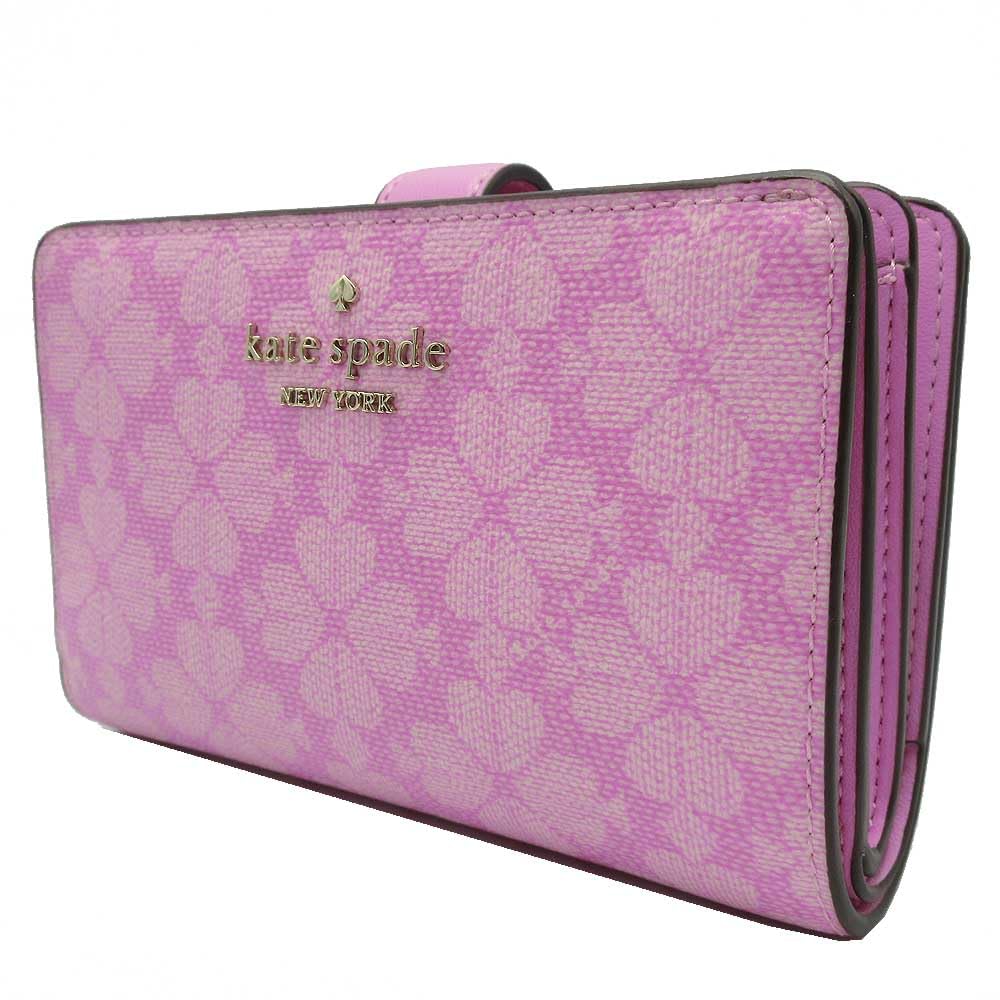 

Kate Spade KK252 Parisian Rose Multi Spade Flower PVC Medium Compact Bifold Wallet (Box Included) Women s [Outlet Item] [Brand Name] [Used]
