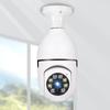 Bulb Camera HD Wireless Motion Detection Alarm Night Vision Clear Images WiFi E27 Socket Camera for