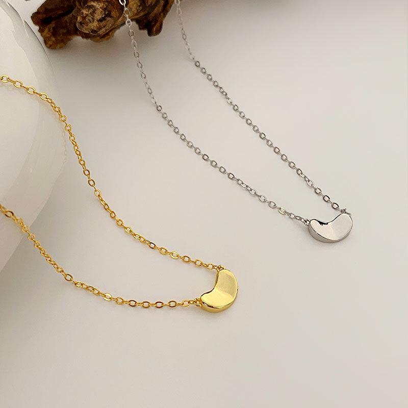 Acacia Dou Hongdou Necklace Doudou Clavicle Chain Light Luxury New Year Autumn and Winter New Fashion