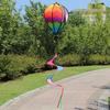 Colorful Hot Air Balloon Sequin Windmill Spinner - Outdoor Garden Decoration