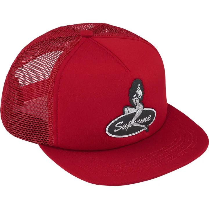 Supreme Pinup Mesh Back 5-Panel Red