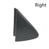 Car Front Pillar Corner Moulding Cap Rearview Mirror Triangle Plate Trim Cover For Toyota Vios 2008-2013 601170D090 601180D090