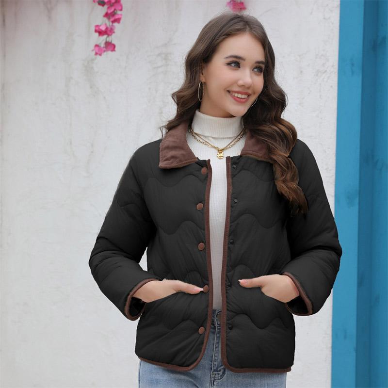 Clip Cotton Light Small Cotton Jacket Spring and Fall Fashion Women's Jacket