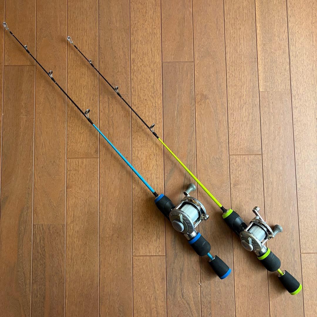 Used [Set of 2 Tetra Hole Fishing] Includes SHIMANO Club Demi