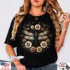 Dragonfly Floral Shirt Boho Vintage Nature Aesthetic Graphic Tee