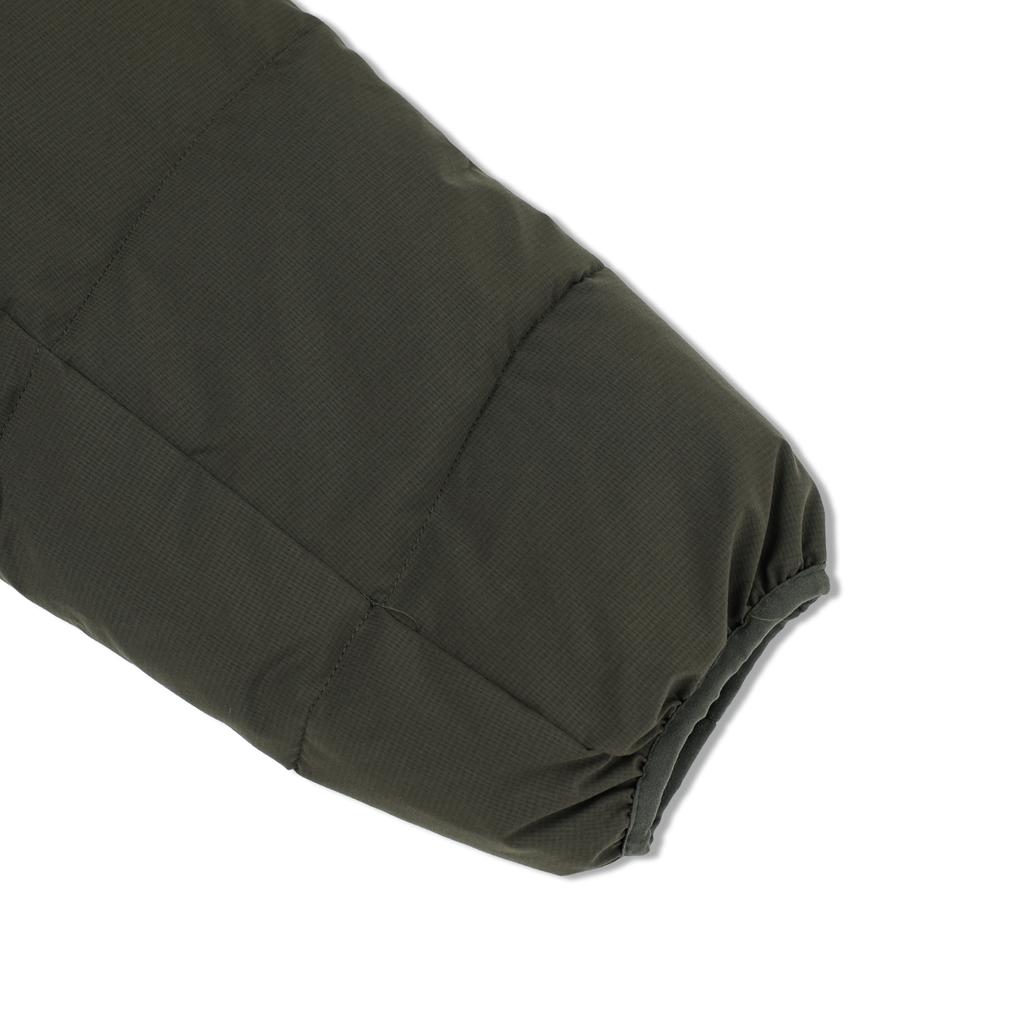 Andagain Essential Light Hooded Puffer (Olive