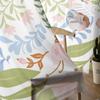 Handgezeichneter transparenter Vorhang mit Blumenblattlinie für Schlafzimmer, Tüll-Voile-Vorhang für Küche, Wohnzimmer, Dekoration, Fensterbehandlung