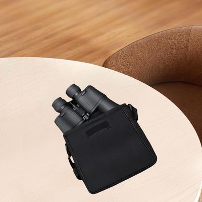 Binoculars Bag Storage Case Sturdy Wear Resistant Oxford Cloth Gifts Organizer Black for Climbing