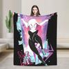 Spidey And His Amazing Friends Blankets  Super Soft Funny Plush Throw Blanket For  Chair Sofa Bed Flannel Bedspread Bed Cover