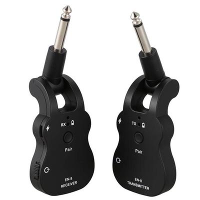 Pair New 24bit/48KHz Wireless Guitar Bass Digital System Transmitter Receiver