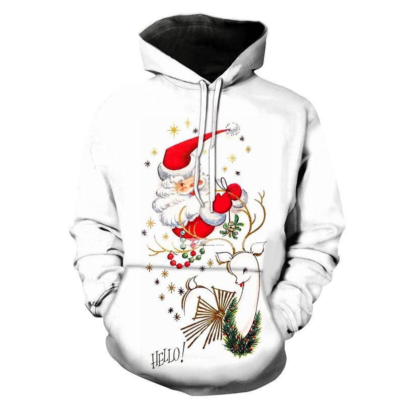 Estampado 3d Decoración navideña Sudadera con capucha Otoño Unisex  Streetwear Pullover Sudadera casual de mujer - comprar a precios bajos en  la tienda en línea Joom