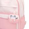 Primary School Student Schoolbag Color Block Women's Large Capacity Backpack