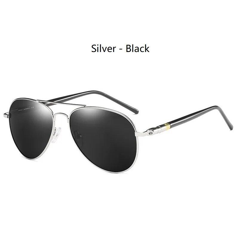 Fashion Aviator Sunglasses For Men Women UV400 Metal Pilot Driving Fishing Luxury Designer Eyewear