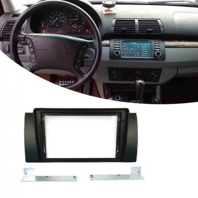 Ramka Panel Maskownica Ramka Wykończenie Panelu Radia Stereo Pasuje Do BMW Serii 5 X5 E53 E39 95-03