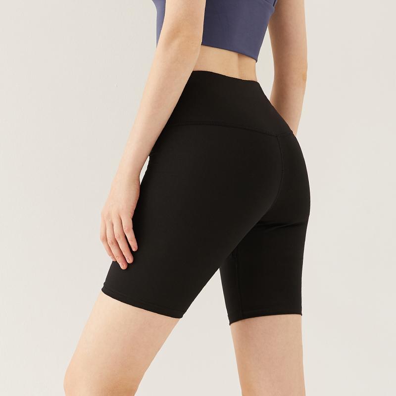 Short De Maternité Taille Haute - En Polyester/élasthanne, Extensible, Avec Poches | Pour Sport, Yoga, Quotidien