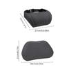 Luxury Car Neck Pillow | Nappa Leather Car Interior Decoration Accessories, Headrest, Seat Cushion, Neck Support Pillow, Comfortable and Breathablel