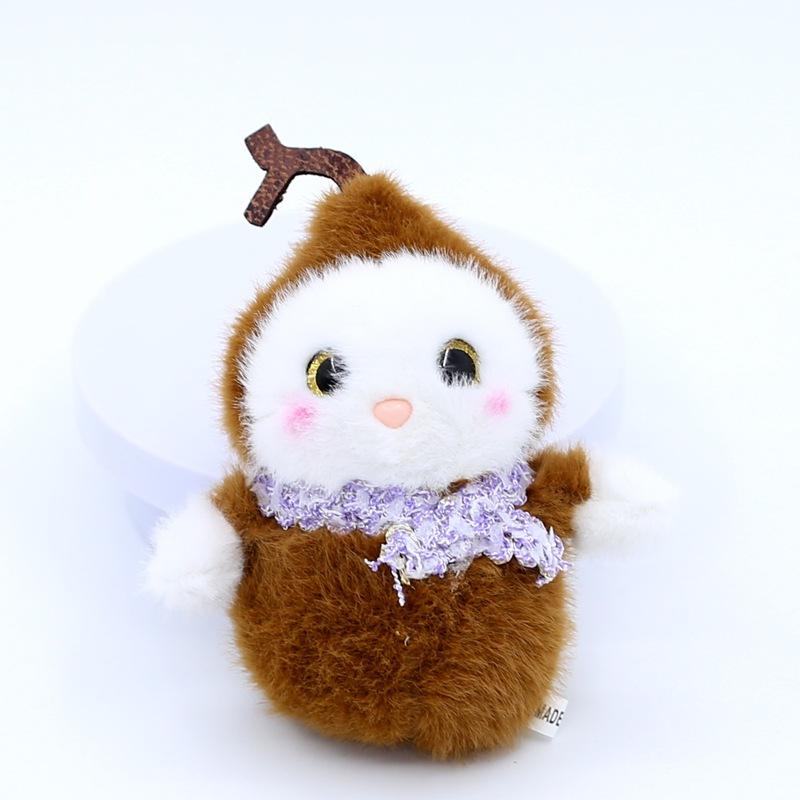 Cute Cute Gourd Baby Pendant Plush Toy Doll Cartoon Bag Hanging Keychain Rag Doll Doll