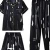 Fashion Summer Autumn 3 Piece Silk Men Pajamas Set Short Sleeve Shorts Oversize Homewear Lapel Collar Loungewear Pijamas for Man