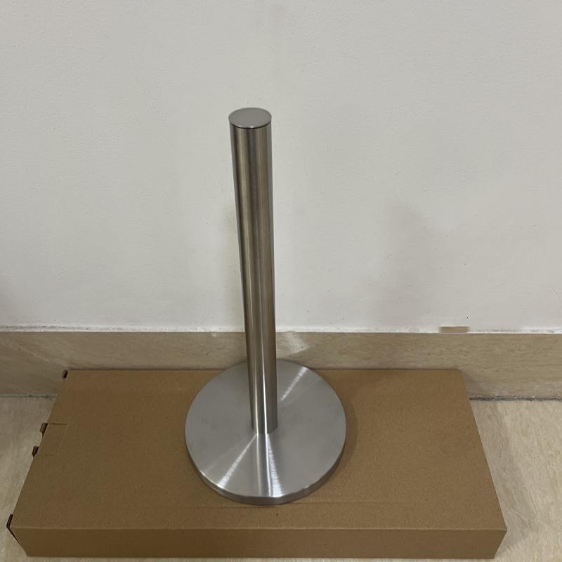 Stainless Steel No-Drill Wall-Mounted Towel and Toilet Paper Holder