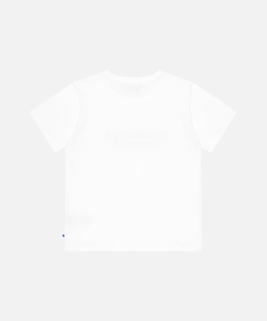 Maenhatanlekojeu Mr W Classic Logo T-Shirt - White