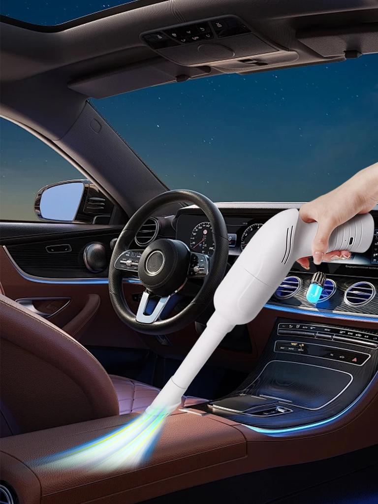 Wireless Car Vacuum Cleaner Strong Suction Dust Catcher Cordless Handheld Cleaning Machine Air Duster for Car Home Appliances