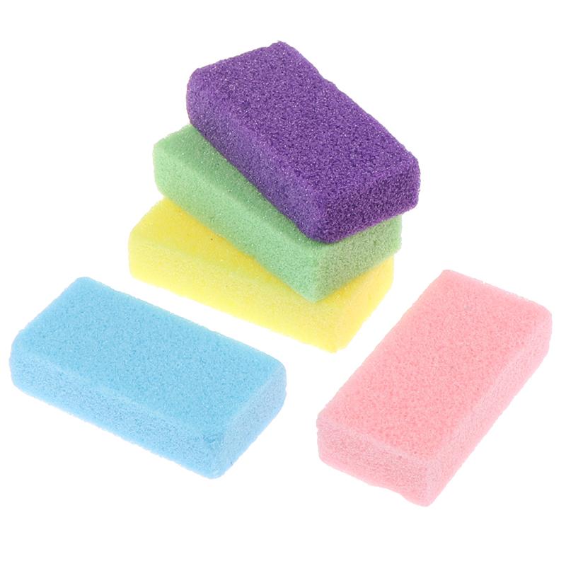 1Pcs Foot Pumice Sponge Callus Exfoliate Stone Skin Remove Pedicure Scrubber