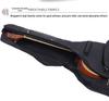 Padded Waterproof Portable Electric Guitar & Ukulele Gig Bag