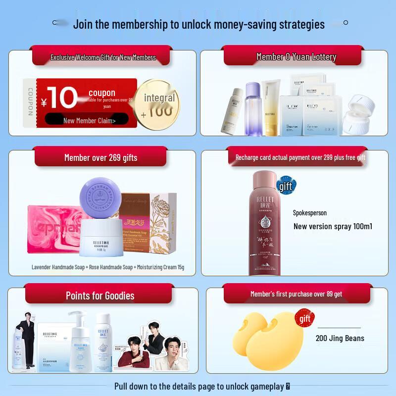 RELLET Hyaluronic Acid Anti-Aging Skincare Gift Set