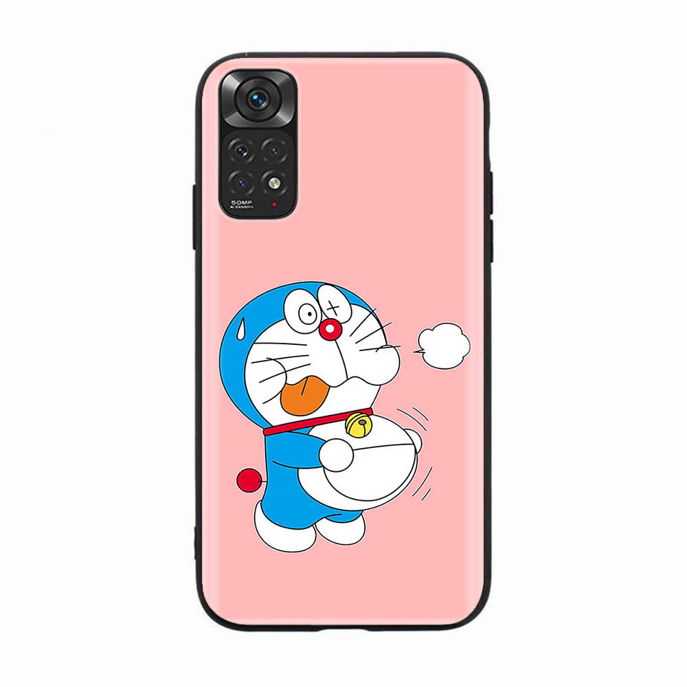 

Черный чехол для Xiaomi Poco X6 X4 M5 M6 F5 F6 C65 C55 C50 C51 C40 Pro Redmi 14C A3X 13C 12C 11T 10A 9C Note 7 6 8A Plus D-44 Doraemon Xiaomi Poco X3 nfc Pro арлекин