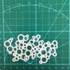 Circle Bubble Lace Collection Metal Stencil Embossing Cutting Dies for Diy Scrapbooking Paper  Stamps for Card Embossing Craft Decor