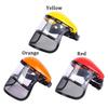 1Pcs Anti Splashing Grass Protective Mask Face Screen Protection Anti Dust Safety Mask Head-Mounted PVC Grass Trimmer Hat