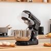 Stand Mixer, Kitchen Machine, Mixing Appliance, 6 Speeds, 5.5L Stainless Steel Bowl, Black