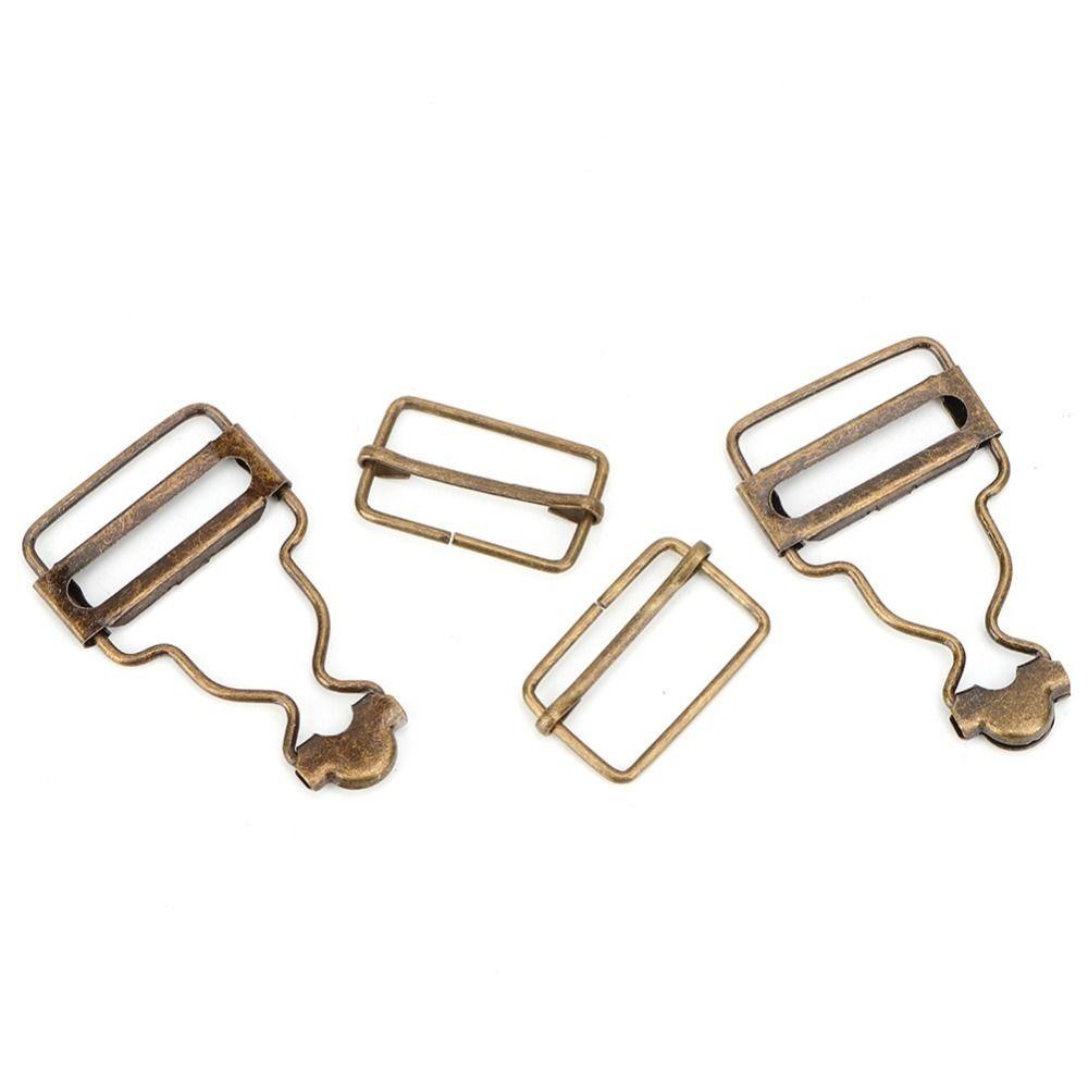 10 stuks 2,7 cm Metalen Verstelbare Bandgespen Verstelbare Gesp Vervanging Voor Tuinbroek