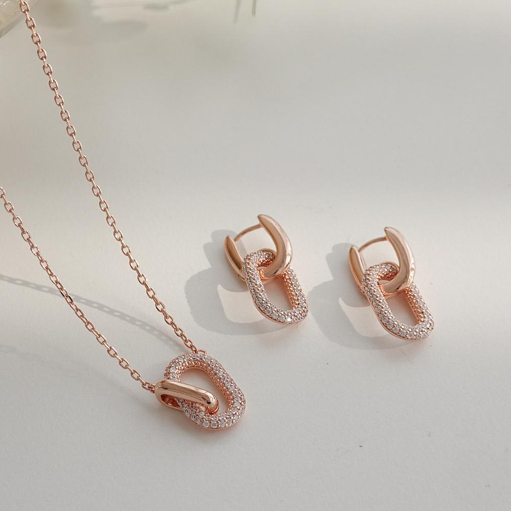 Monograph Natalie Earrings Mger338 14K Gold Plated