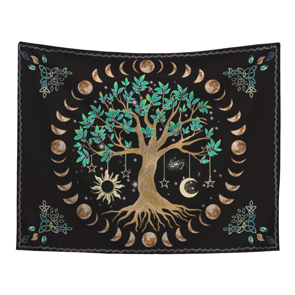 Mandala Tapestry Hippie Tapestries Mystic Chakra Meditation Decor Tapestry Decor for Living Room Backdrop Dorm