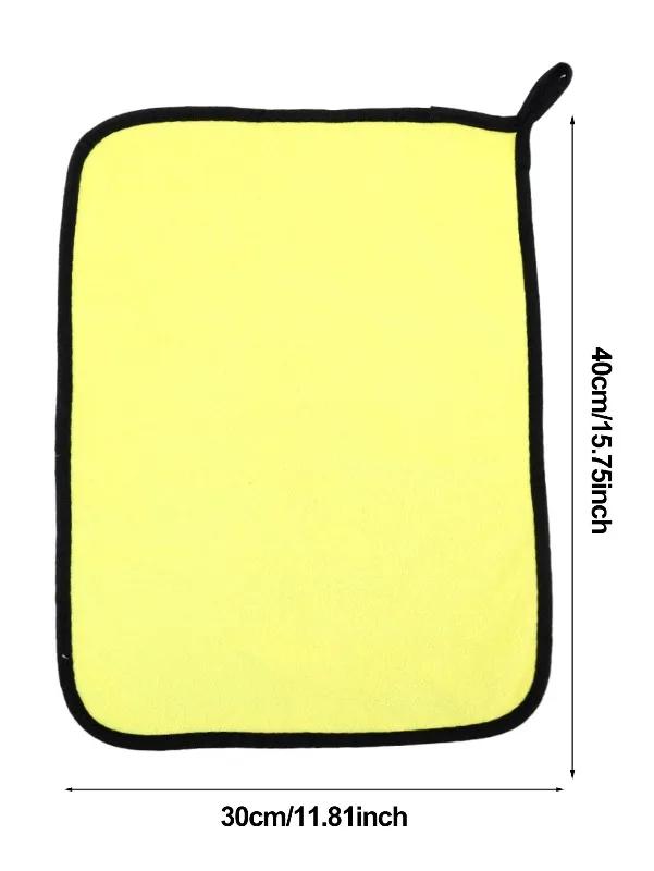 Microfiber Cleaning Absorbent Car Wash Drying Towel Auto Detailing Microfiber Towel Car Microfiber Cloth Wash Towel 1/10/20pcs