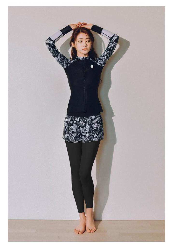 Women's and Men's Long-Sleeved Quick-Dry Snorkeling & Surfing Wetsuit Set - Sun Protection & Jellyfish Suit