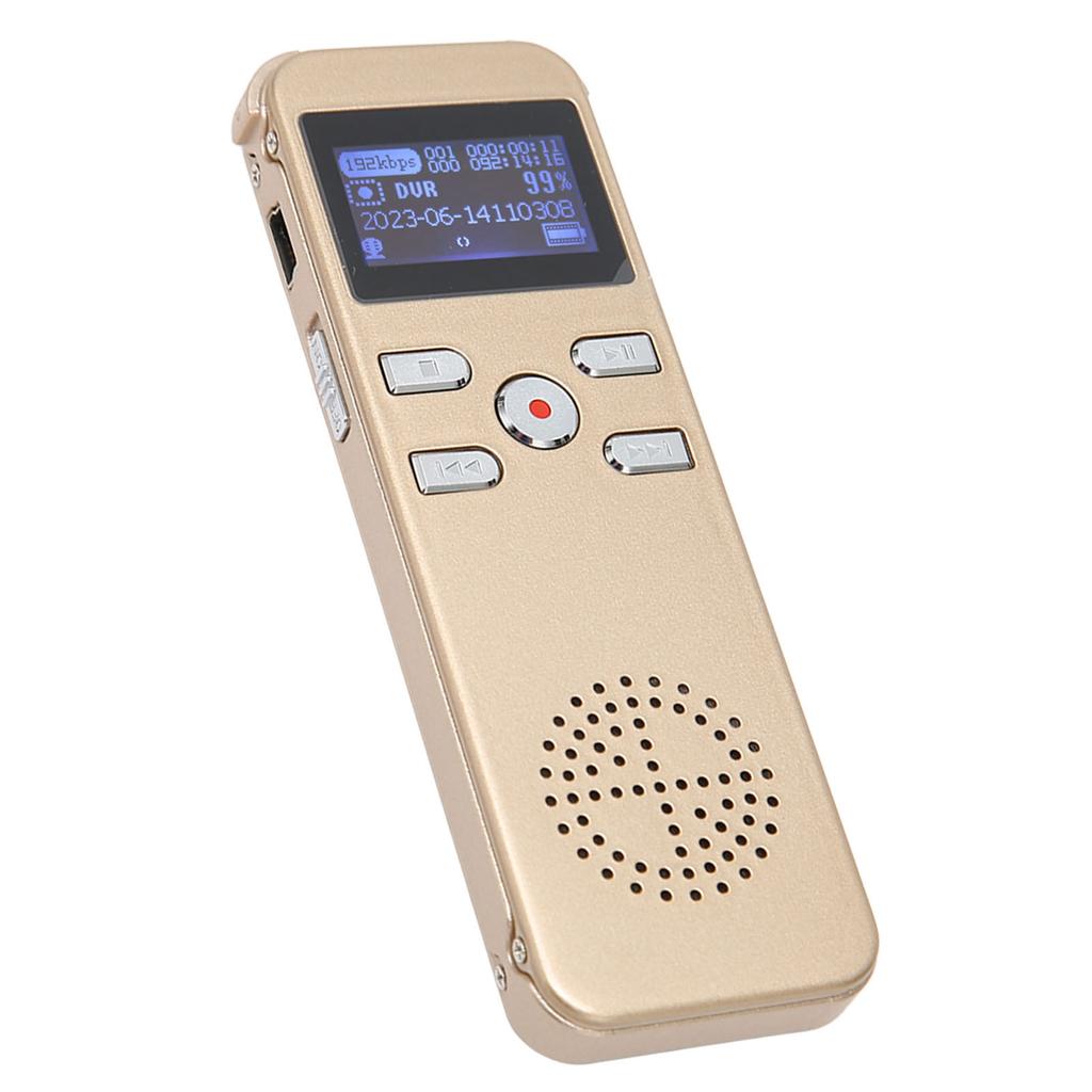 Digital Voice Recorder Voice Activated Recorder 220 Hours Sound Recording Device MP3 Recorder for Lectures Meetings 16G
