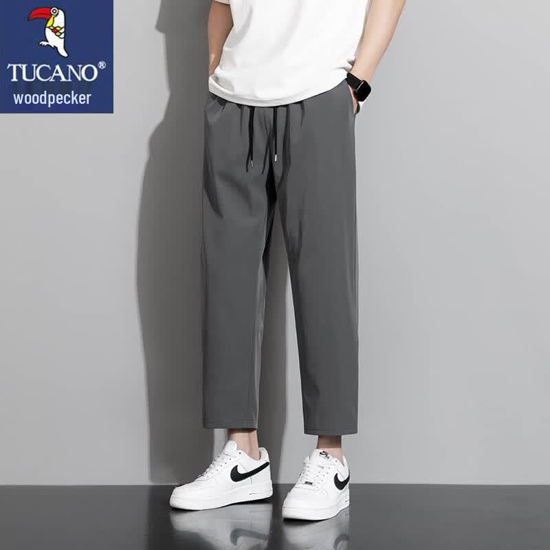 Tucano Men's Summer Quick-Dry Straight Fit Casual Pants