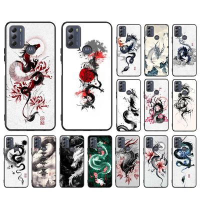 Dragon Painting Phone Case For Moto G84 G23 G24 G31 G32 G41 G51 G52 G53 G54 G71 G82 G42 G62 G200 G Play G Stylus