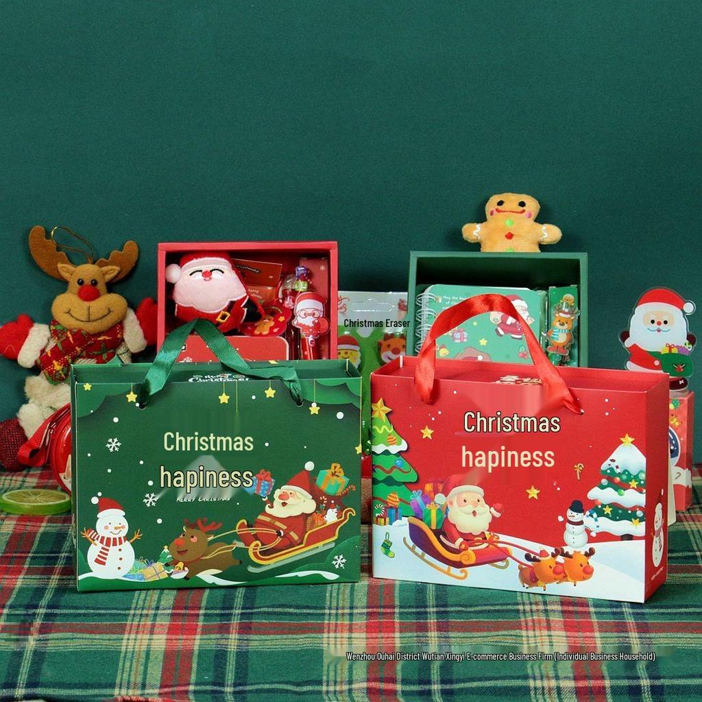 Children's Holiday Gift Box: Stationery & Greeting Cards Set