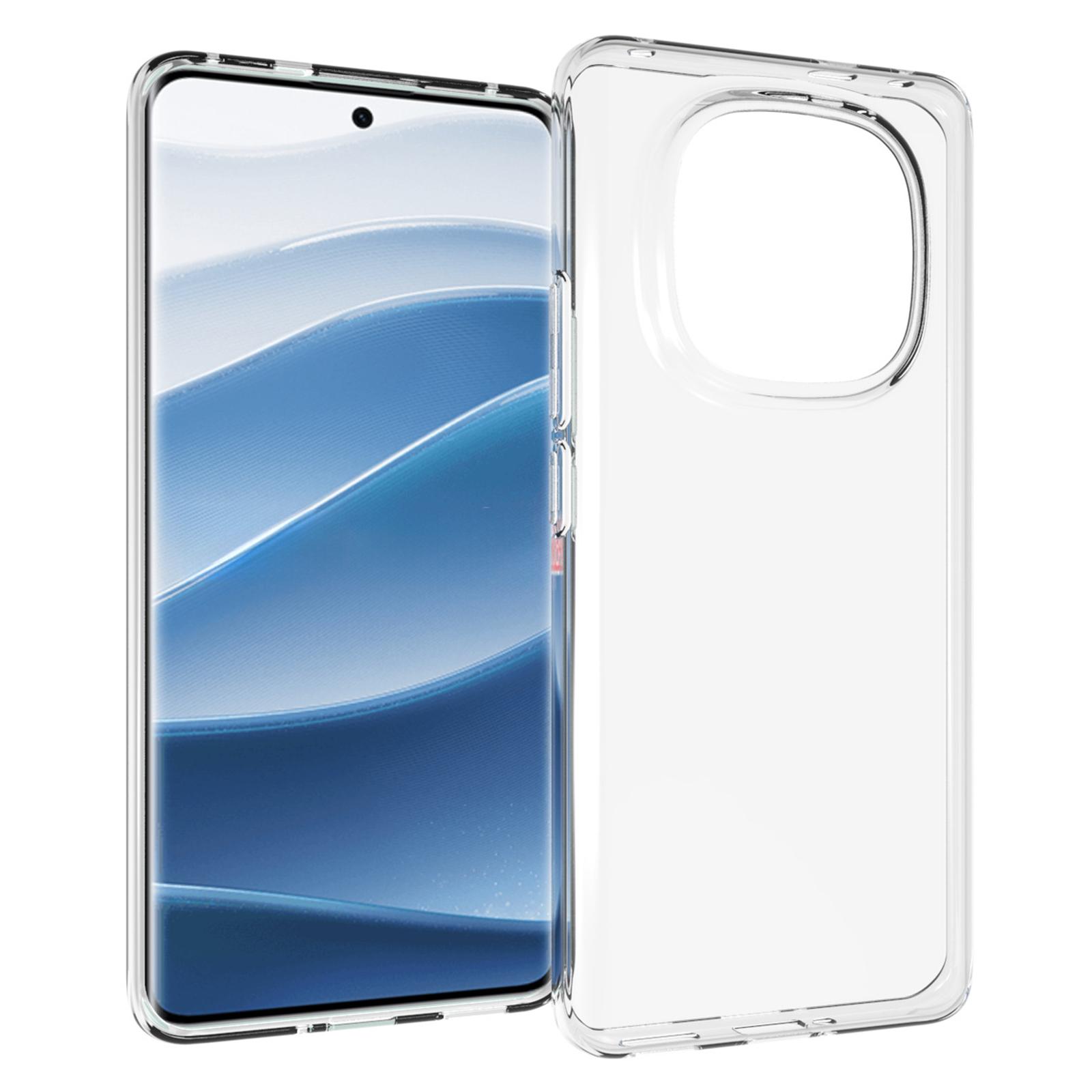 

For Xiaomi Redmi Note 14 Pro+ 5G Clear Phone Case Watermark-Resistant TPU Back Cover A