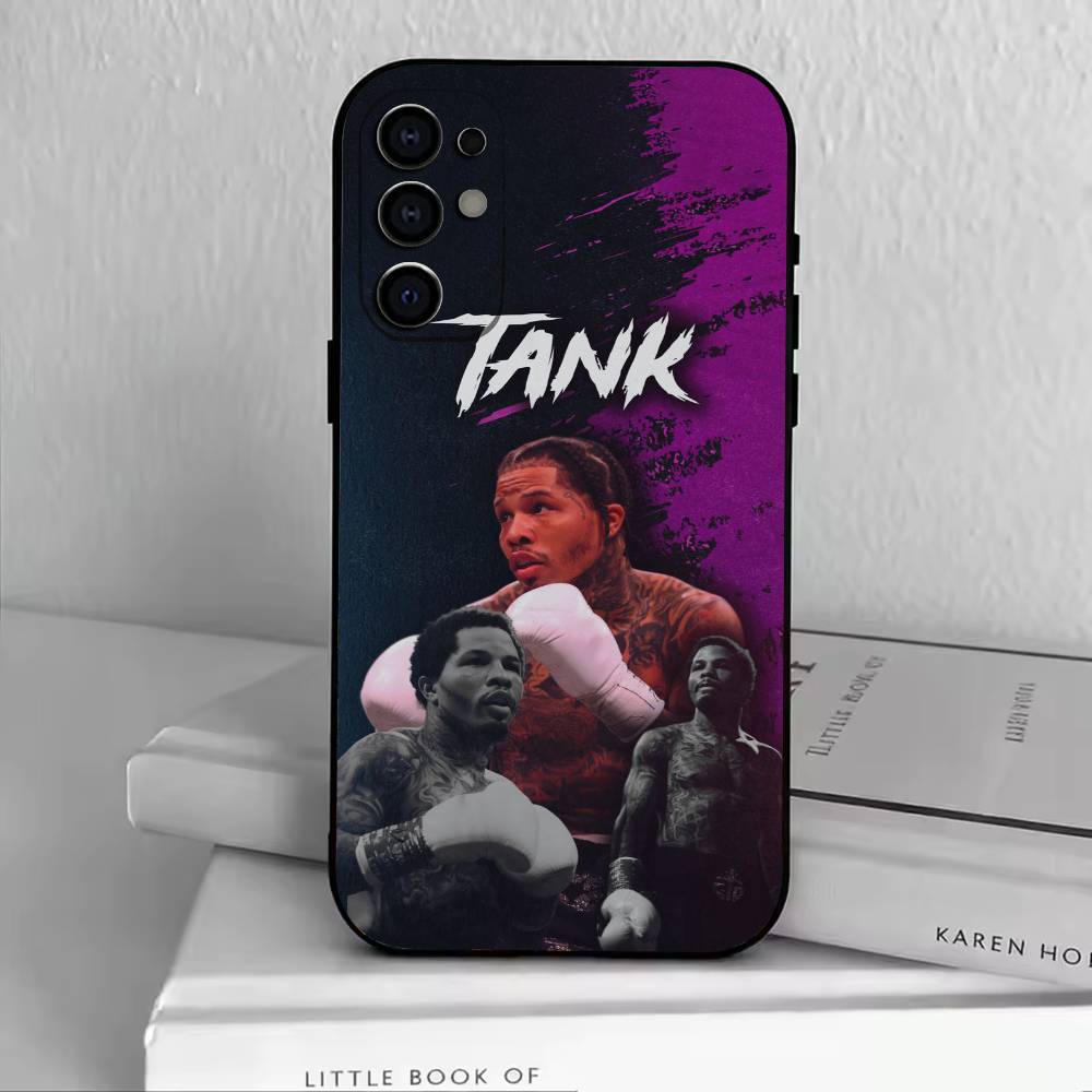 Gervonta Tank Davis Handyhülle Schwarzes Silikon Weich Für Samsung S25,S24,S21,S22,S23,S30,Ultra,S20,Plus,Fe,Lite
